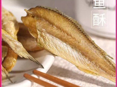 瑞松黄鱼酥脆500g香酥小黄鱼干黄花鱼即食网红办公室休闲零食小吃