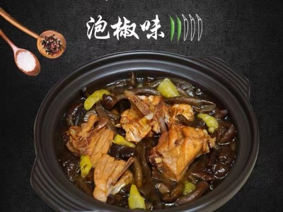 炖管家小鸡炖蘑菇罐头肉食即食